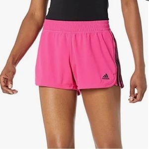 2 Adidas Pacer 3-Stripe woven shorts M